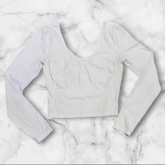 Lululemon Size 6 White Align Top - Picture 1 of 4